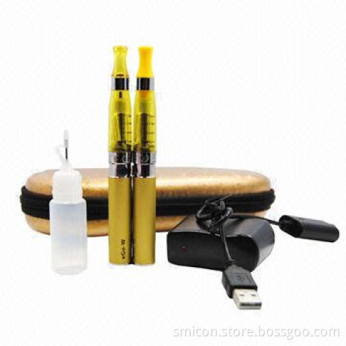 eGo E-cigarette CE4 Kit, High Quality, Good Price, Clear Drip Tip, CE-/RoHS-/FCC-approved